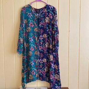 Johnny Was Boho Dress Size L